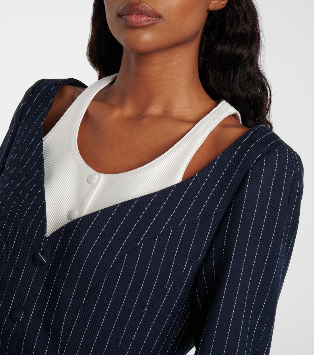 re/edit Les Salades wool jacket | Mugler