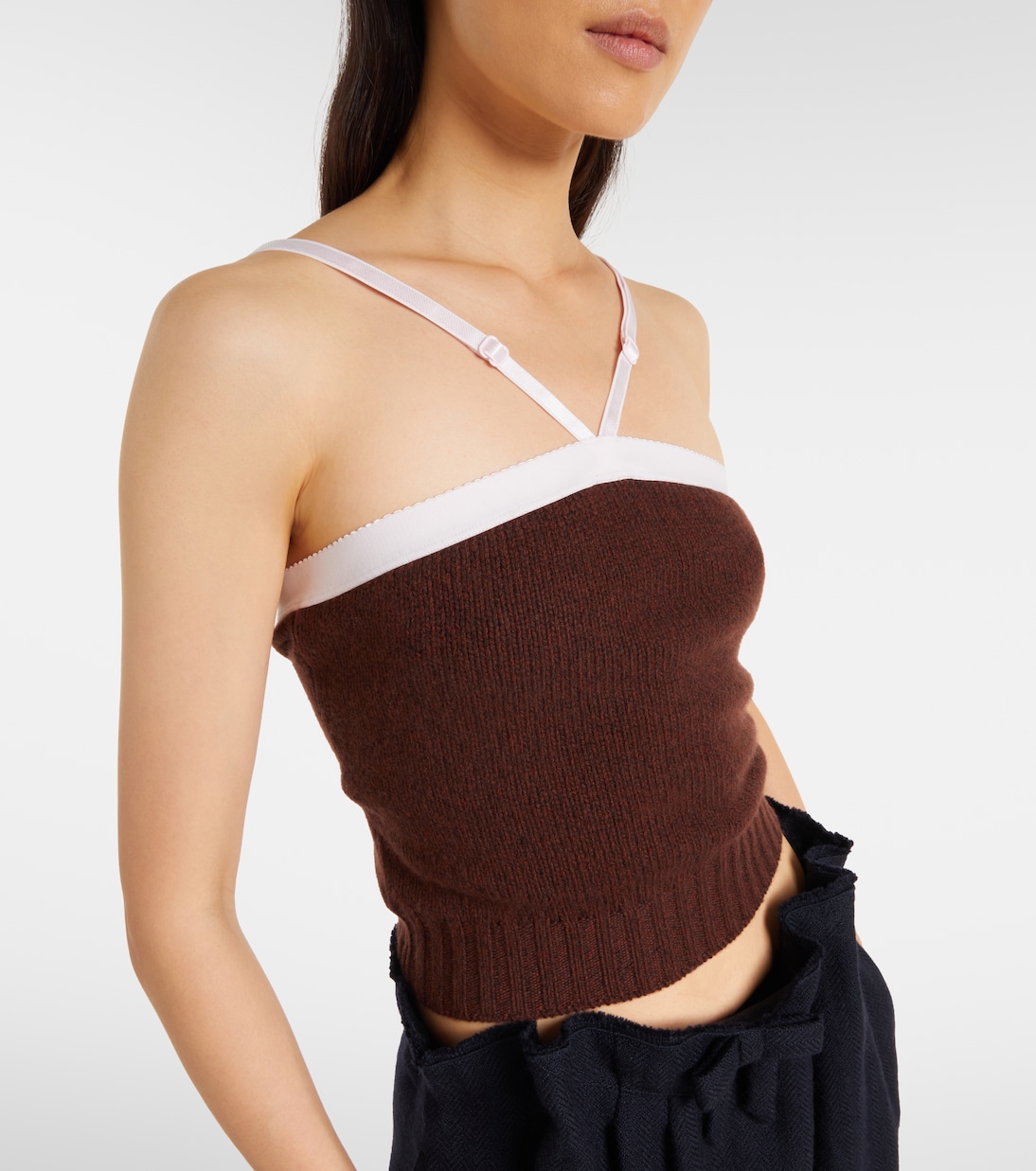 Wool and cashmere top | Prada