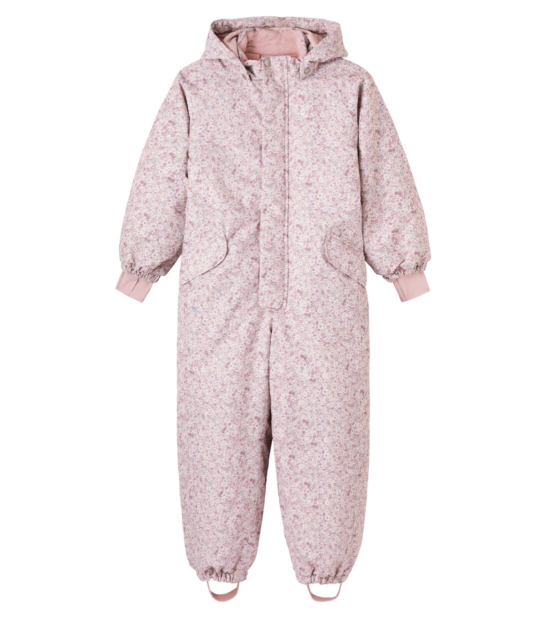 Miko floral padded snowsuit | Wheat