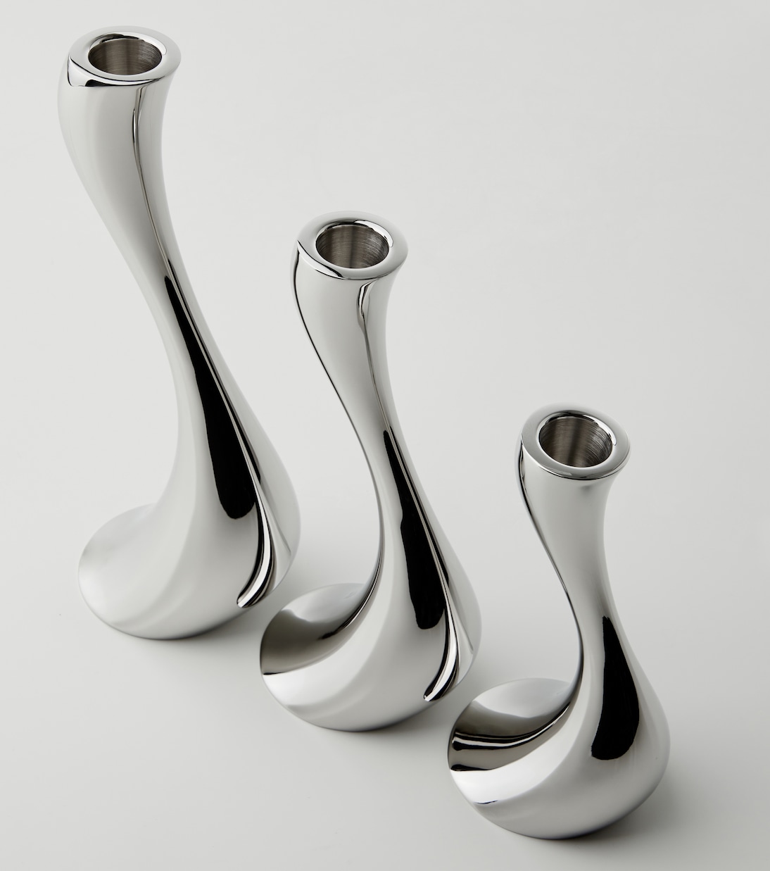 Set Cobra aus drei Kerzenständern by Constantin Wortmann | Georg Jensen