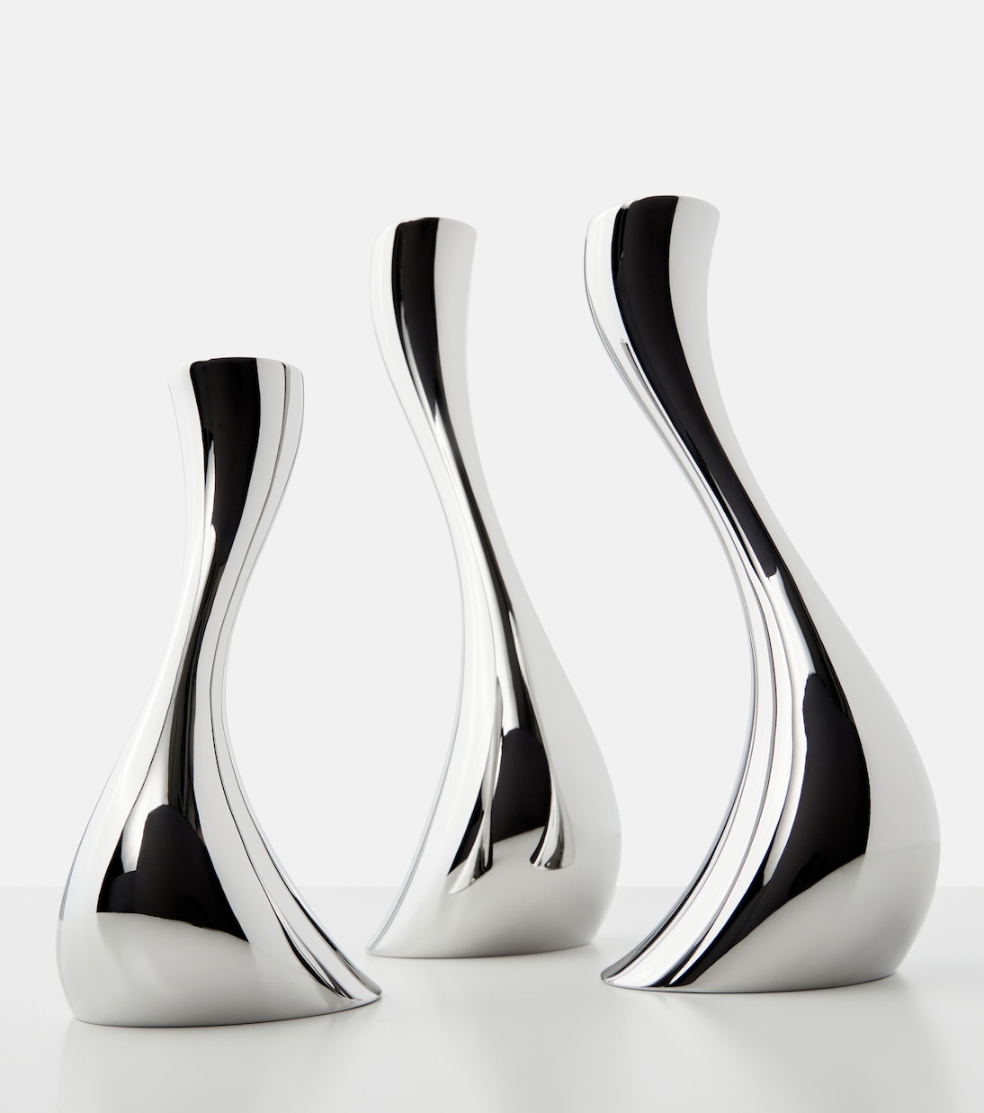 Set Cobra aus drei Kerzenständern by Constantin Wortmann | Georg Jensen