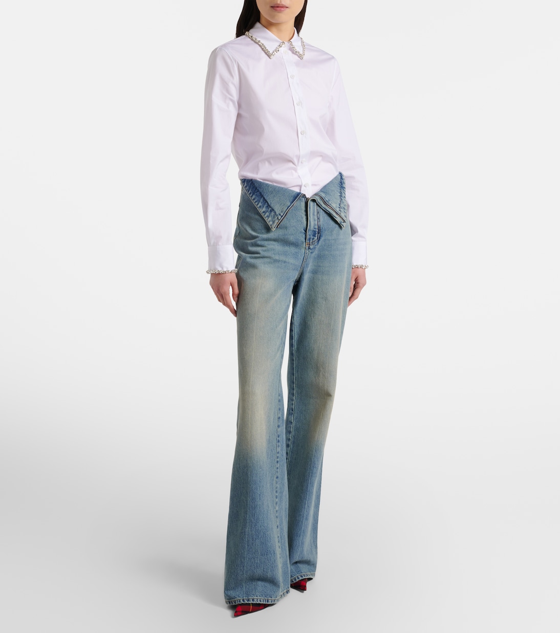 Jean ample à taille haute | McQueen