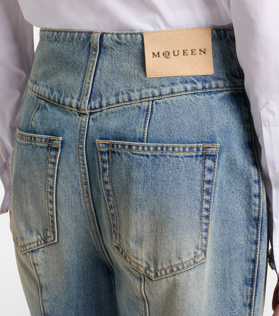 Jean ample à taille haute | McQueen