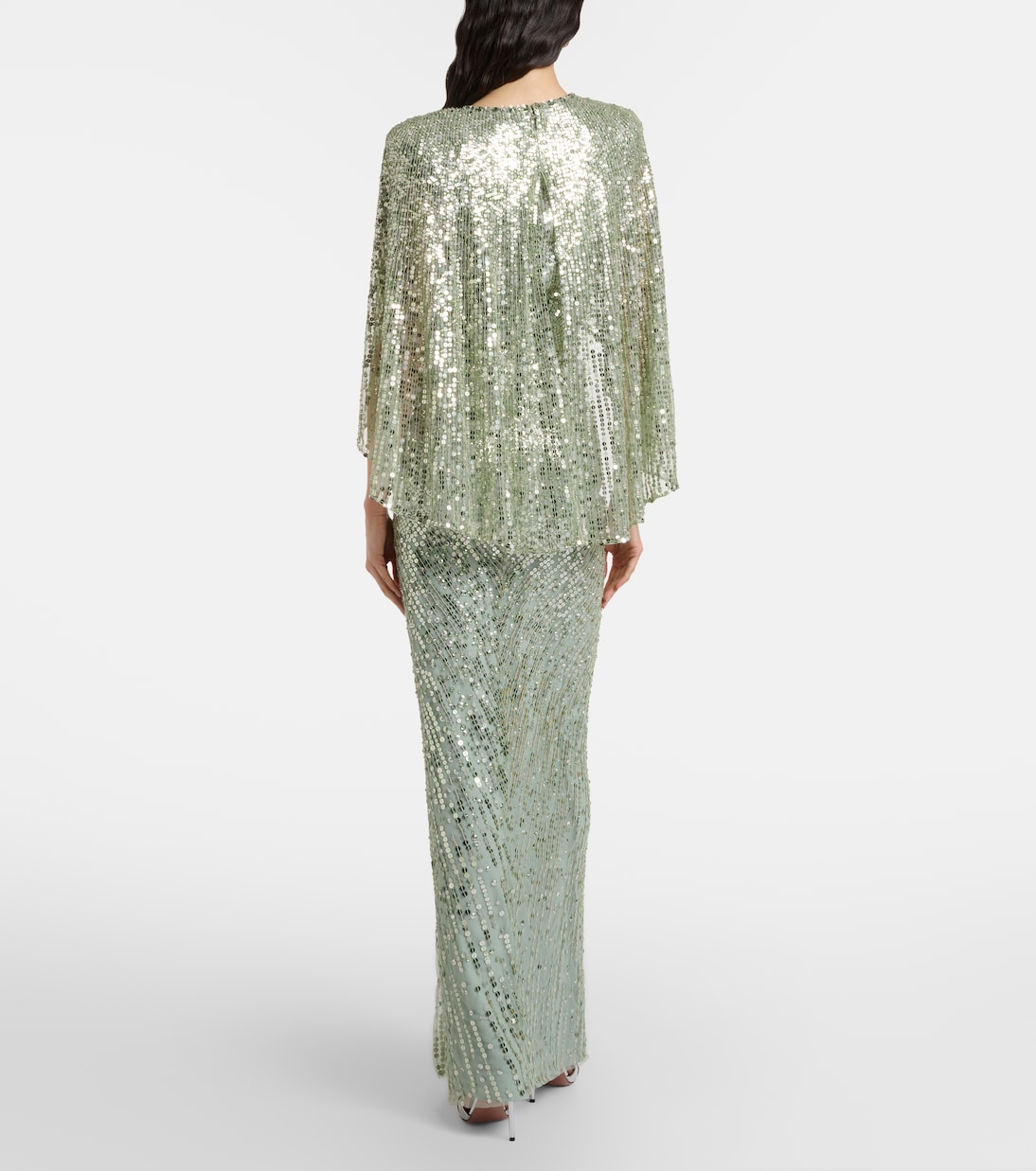 Robe Carrie mit Pailletten und Kristallen | Jenny Packham