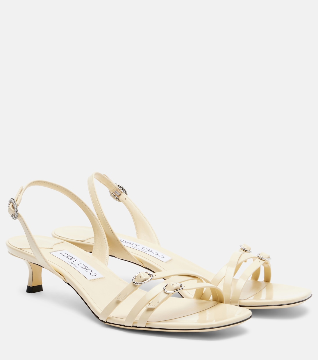 Sandales slingback Kaira en cuir verni | Jimmy Choo