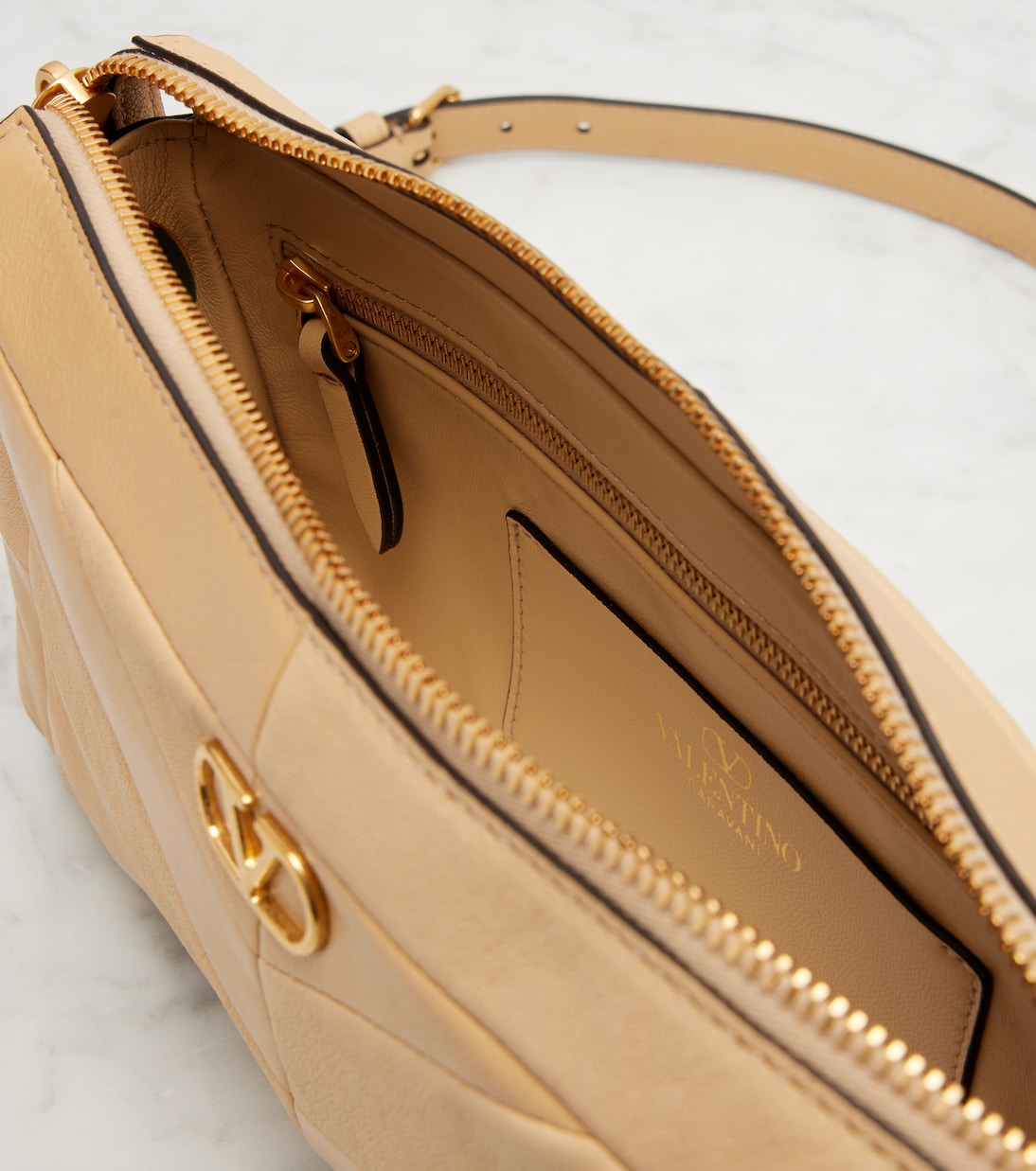 Sac à bandoulière Panthea Small en cuir | Valentino Garavani