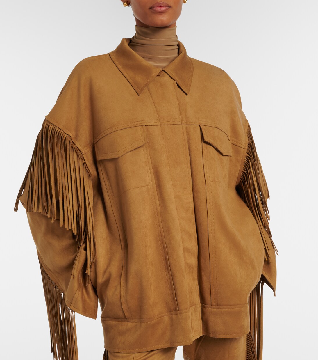 Fringed jacket | Norma Kamali