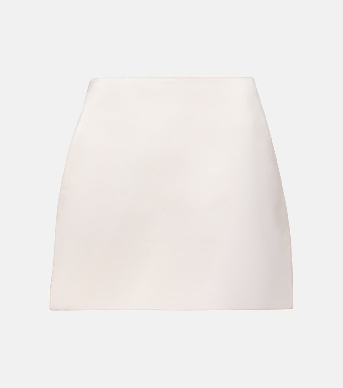 Silk satin miniskirt | Lisa Yang