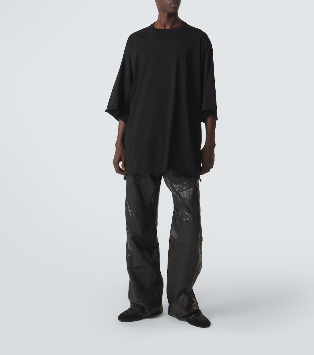 Sneakers Minimal Sneaks mit Veloursleder | Rick Owens