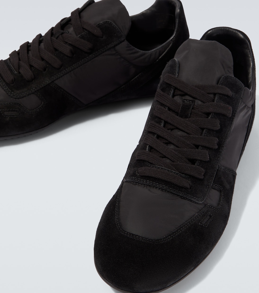 Sneakers Minimal Sneaks mit Veloursleder | Rick Owens