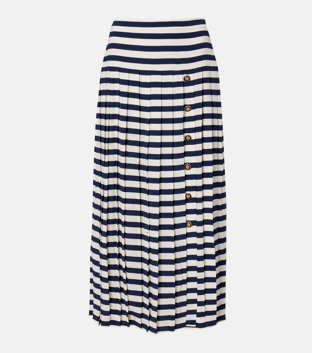 Lea striped midi skirt | Rixo