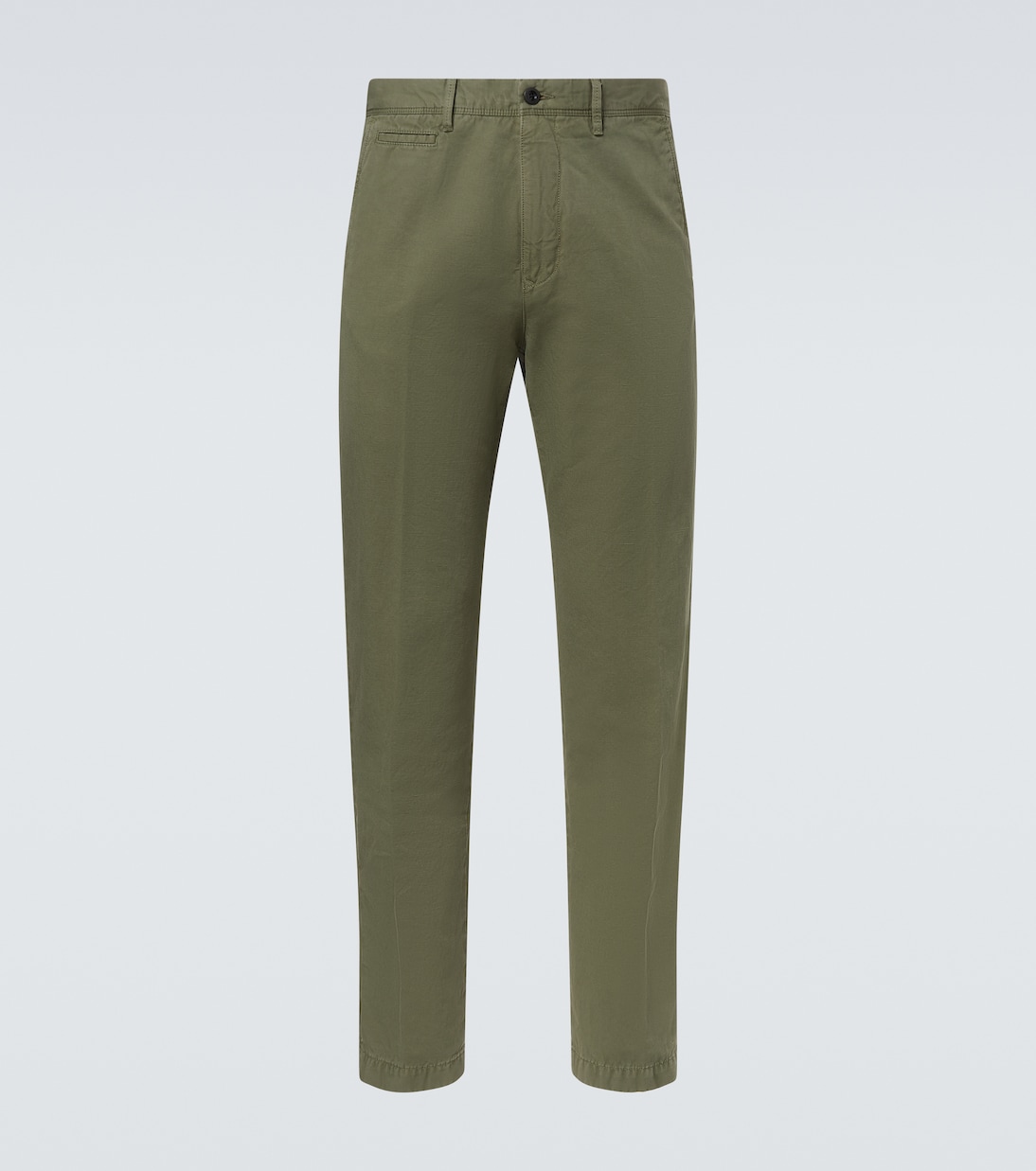 Pantaloni slim in cotone e lino | Slowear