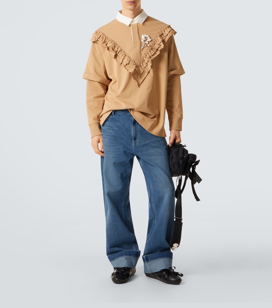 Verzierte Straight Jeans | Simone Rocha