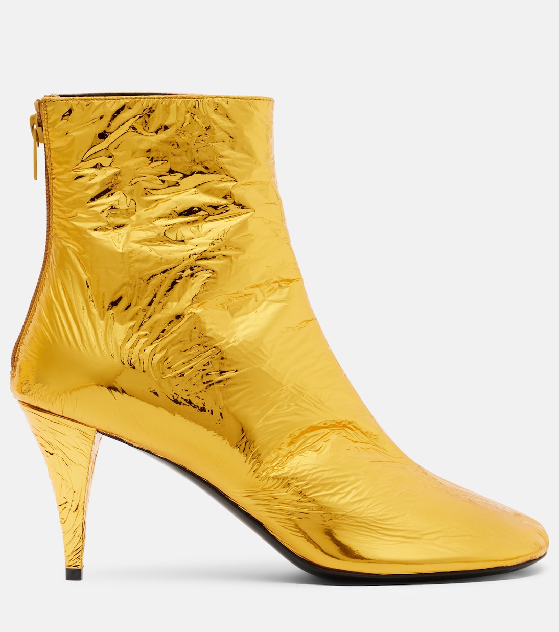 Glove metallic leather ankle boots | Proenza Schouler