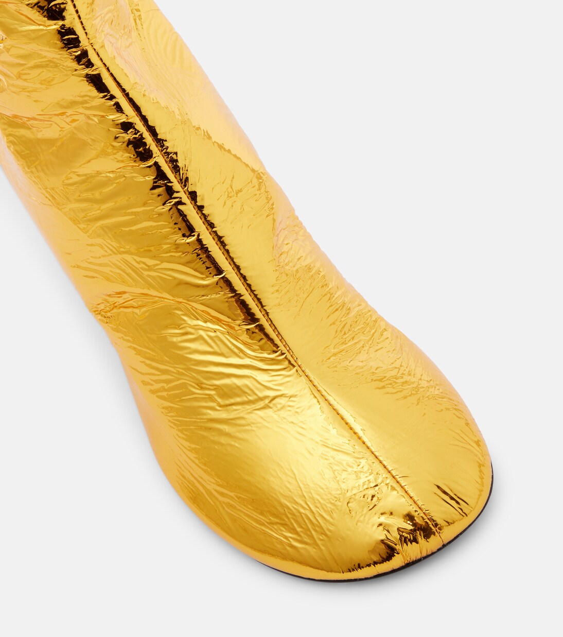 Glove metallic leather ankle boots | Proenza Schouler