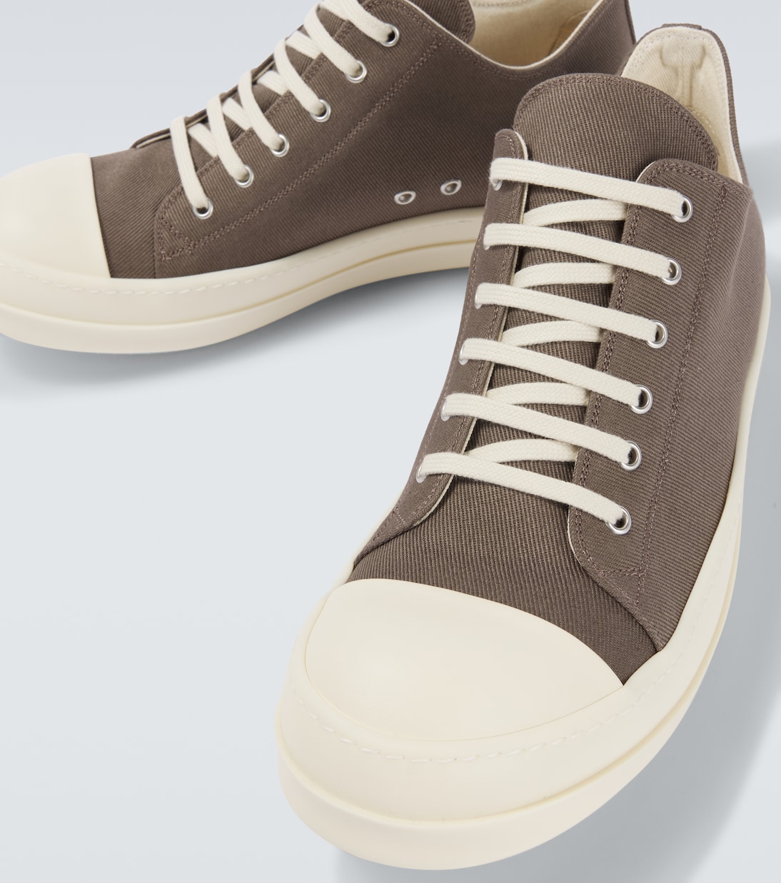 DRKSHDW Sneakers Temple aus Denim | Rick Owens