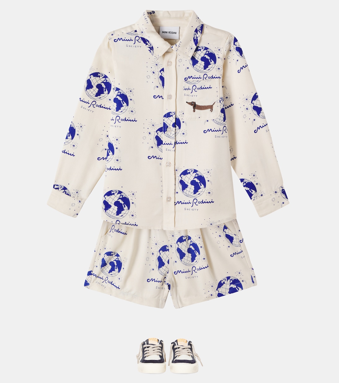 Chemise Society imprimée | Mini Rodini