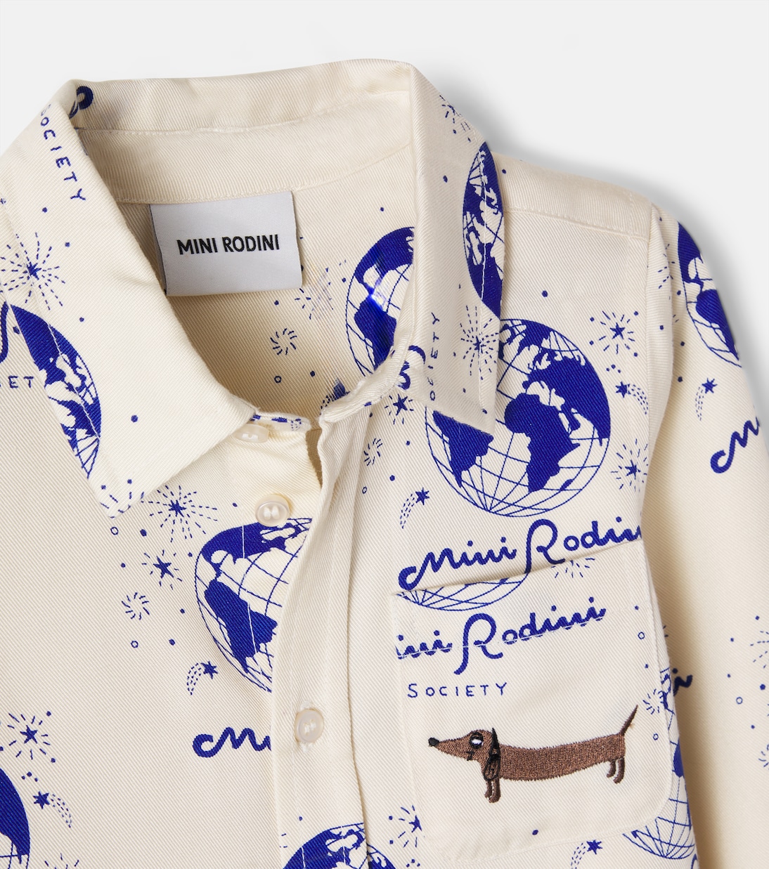 Chemise Society imprimée | Mini Rodini