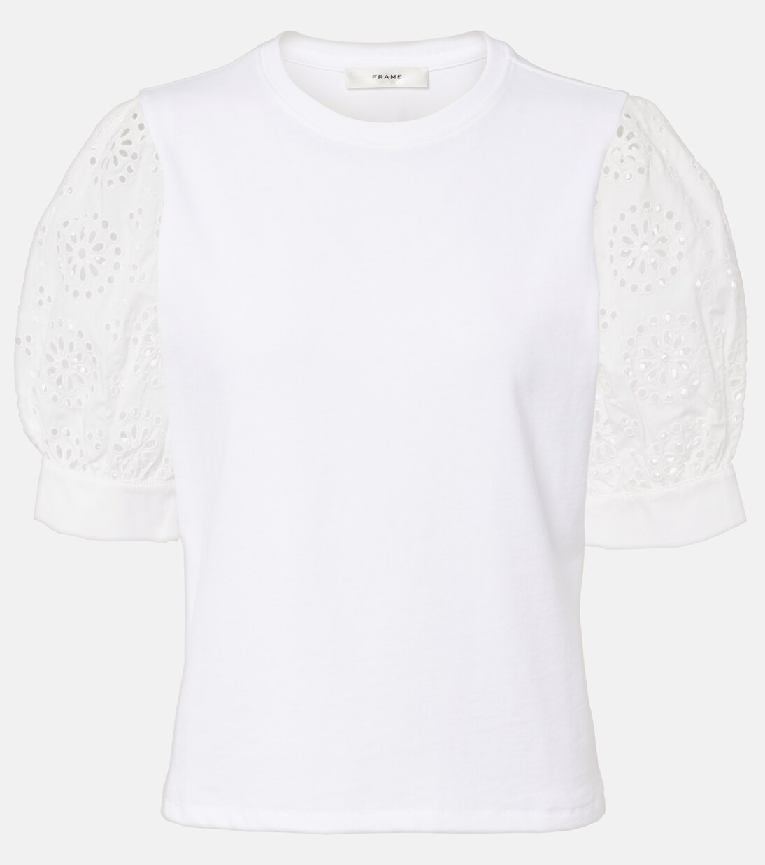 T-Shirt The Deco aus Baumwoll-Jersey | Frame