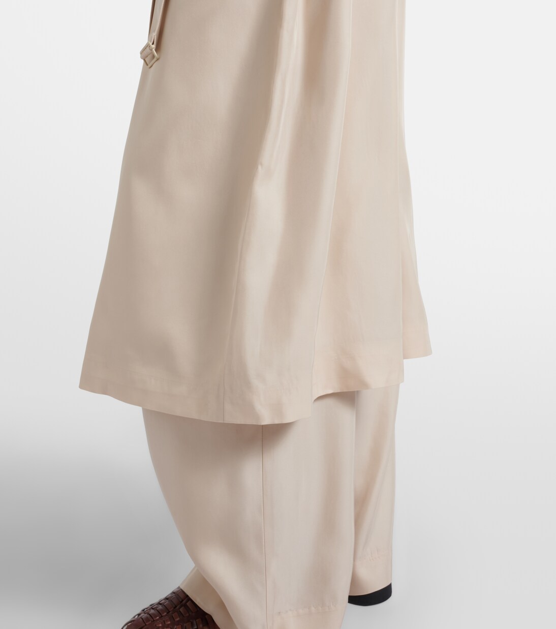 Veyron ovesized twill trench coat | The Frankie Shop