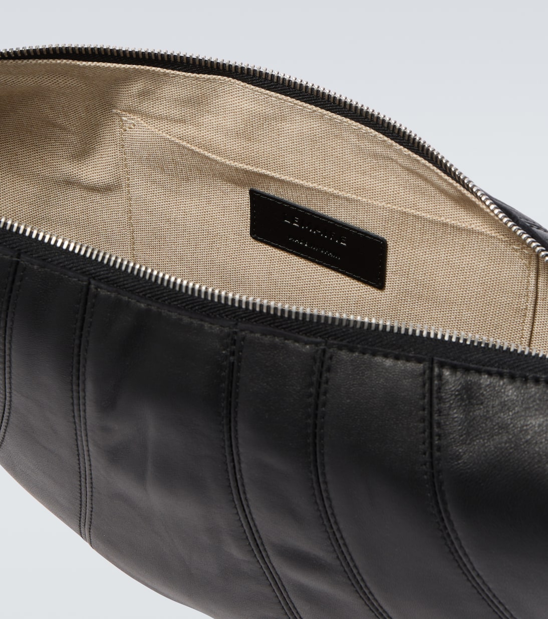 Croissant Medium leather shoulder bag | Lemaire