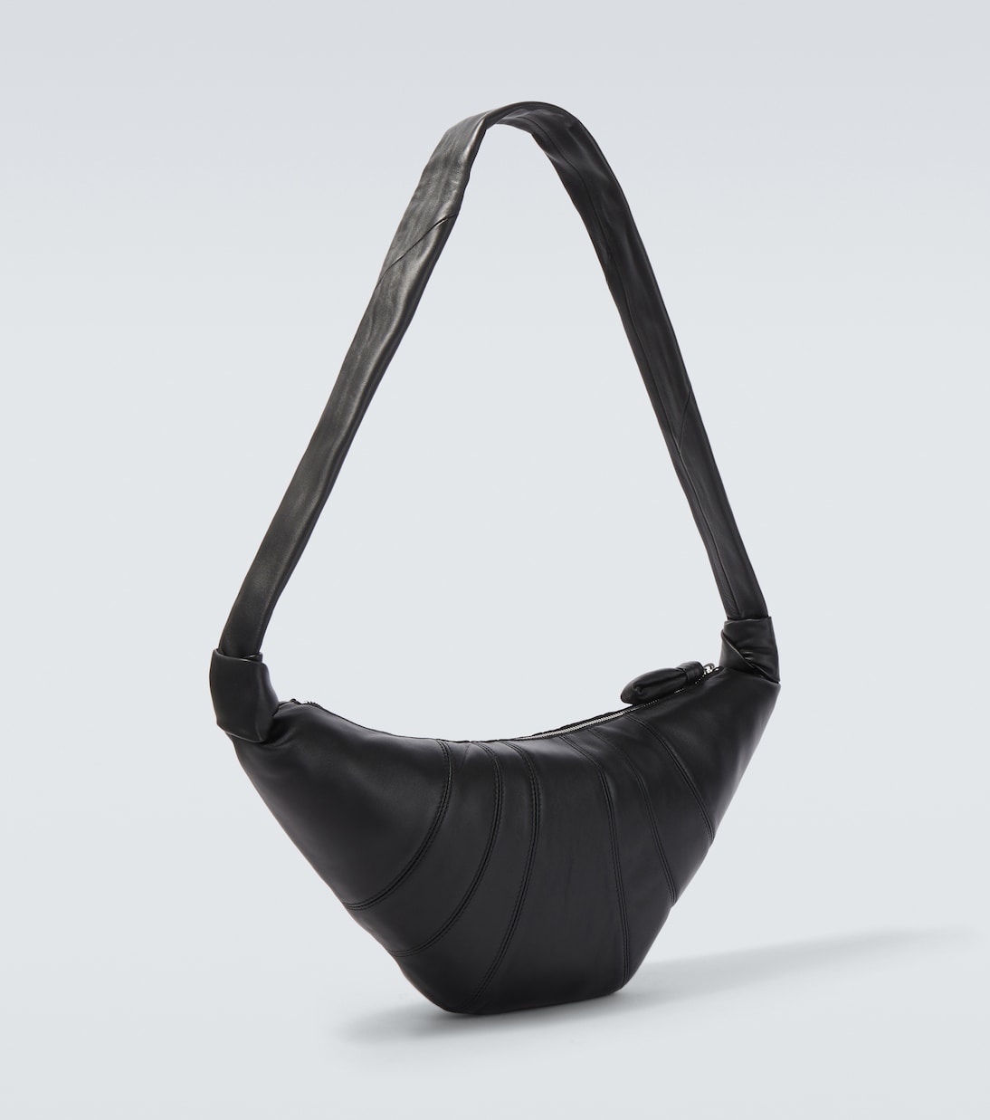 Croissant Medium leather shoulder bag | Lemaire