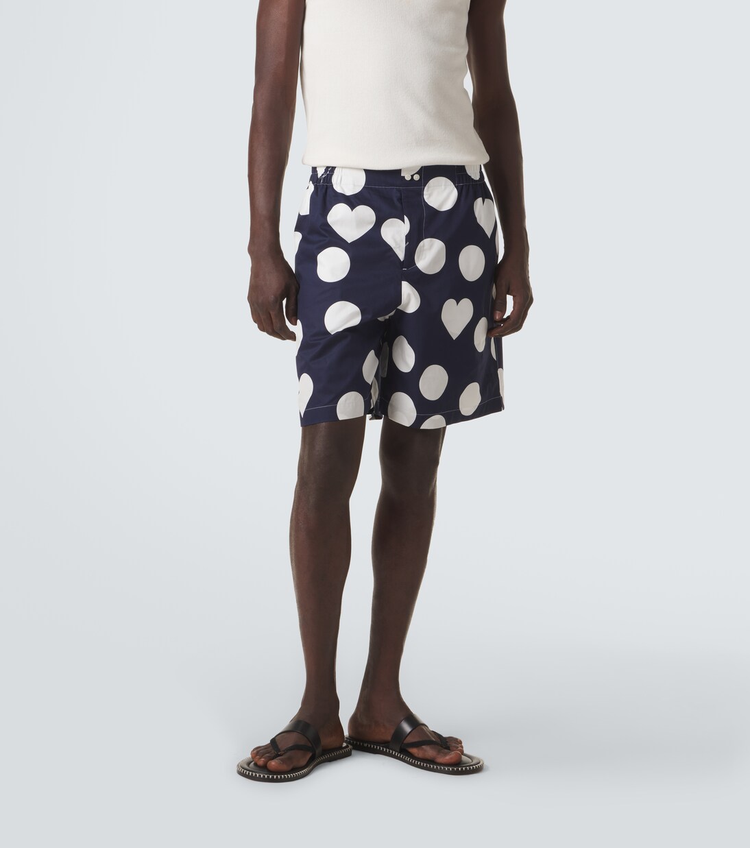Shorts Caleçon aus Baumwollpopeline | Jacquemus