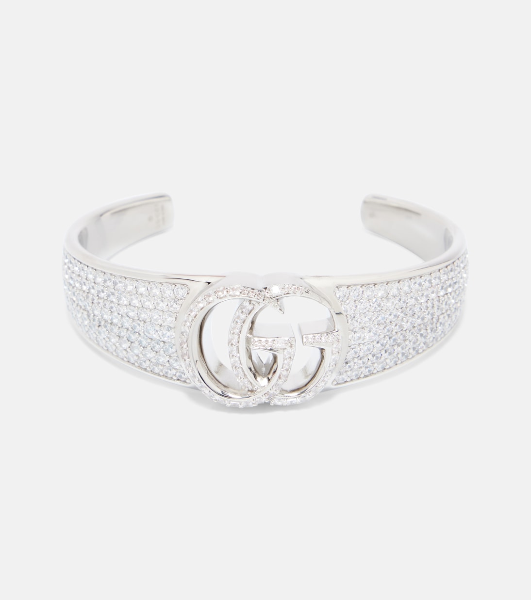 GG Marmont embellished cuff bracelet | Gucci