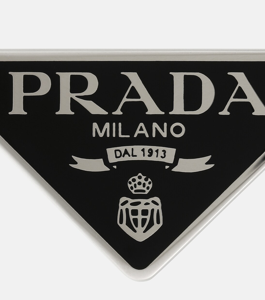 Set de 2 horquillas con logo | Prada