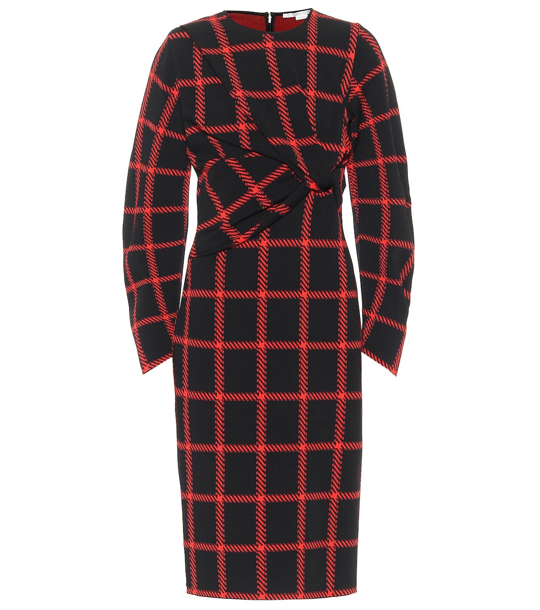 Checked midi dress | Stella McCartney