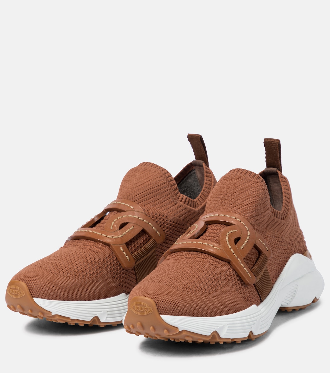 Sneakers Kate aus Strick mit Leder | Tod's