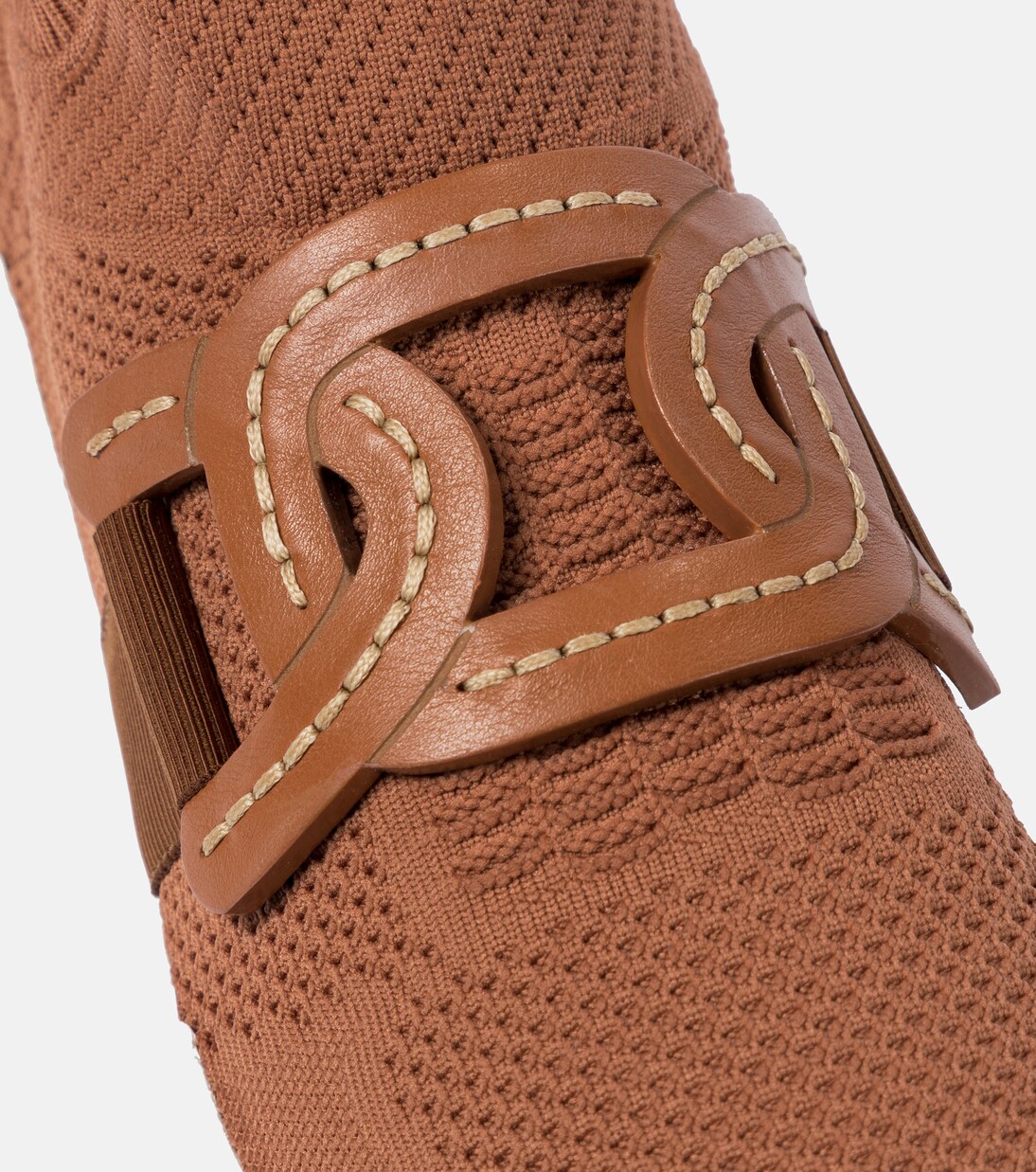 Sneakers Kate aus Strick mit Leder | Tod's