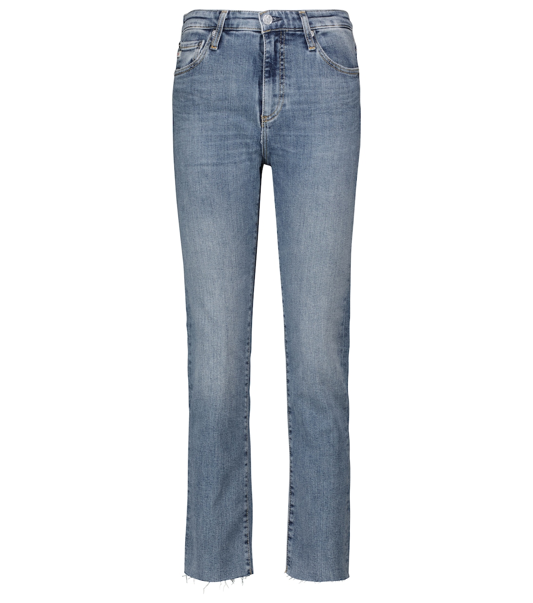 High-Rise Straight Jeans Isabelle | AG Jeans