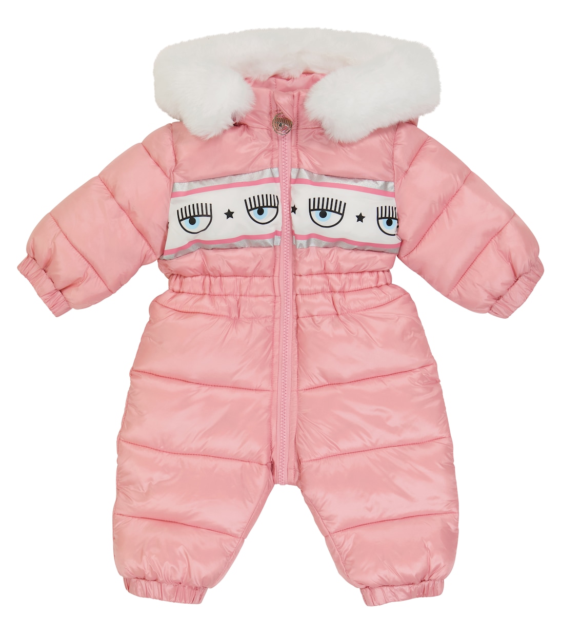 X Chiara Ferragni Baby Bedruckter Schneeanzug | Monnalisa