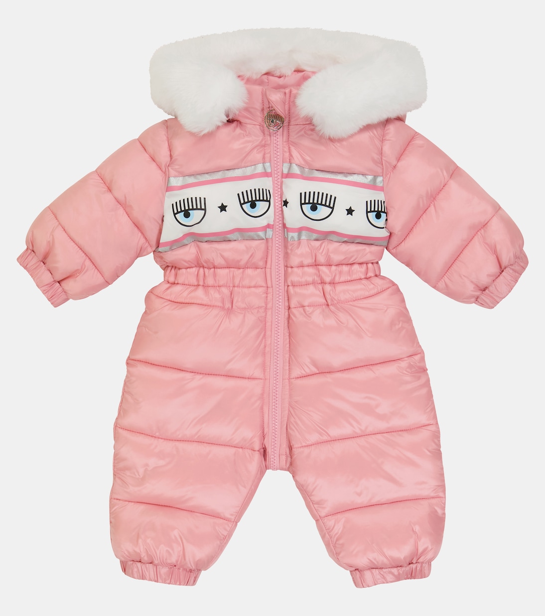 X Chiara Ferragni Baby Bedruckter Schneeanzug | Monnalisa