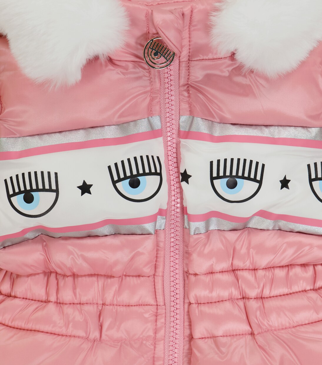 X Chiara Ferragni Baby Bedruckter Schneeanzug | Monnalisa