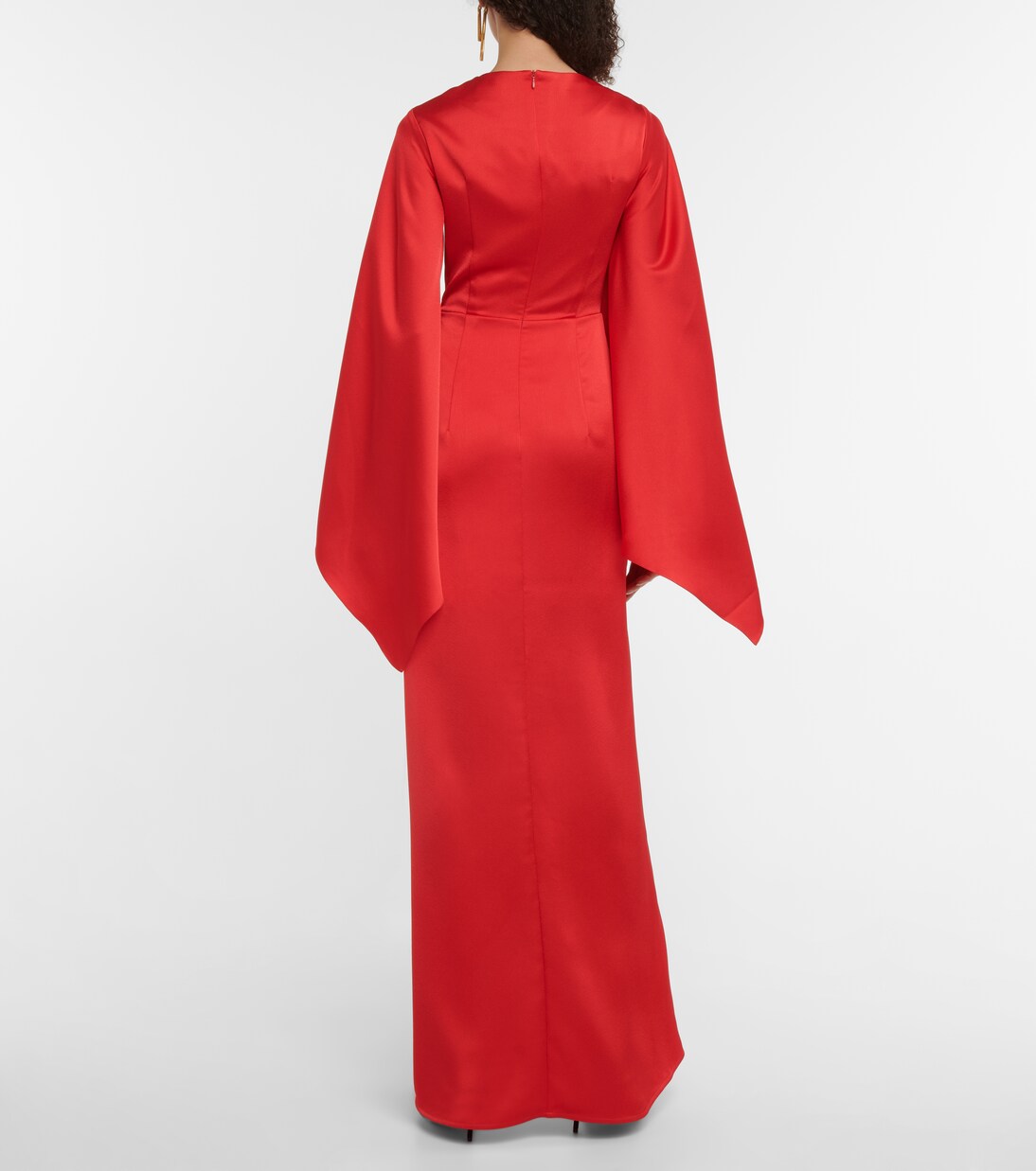 Robe aus Satin | Rasario