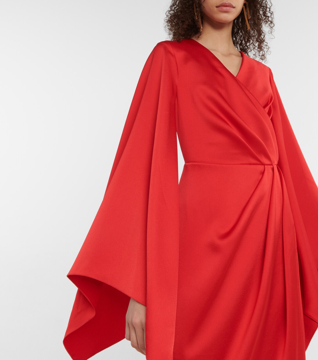 Robe aus Satin | Rasario