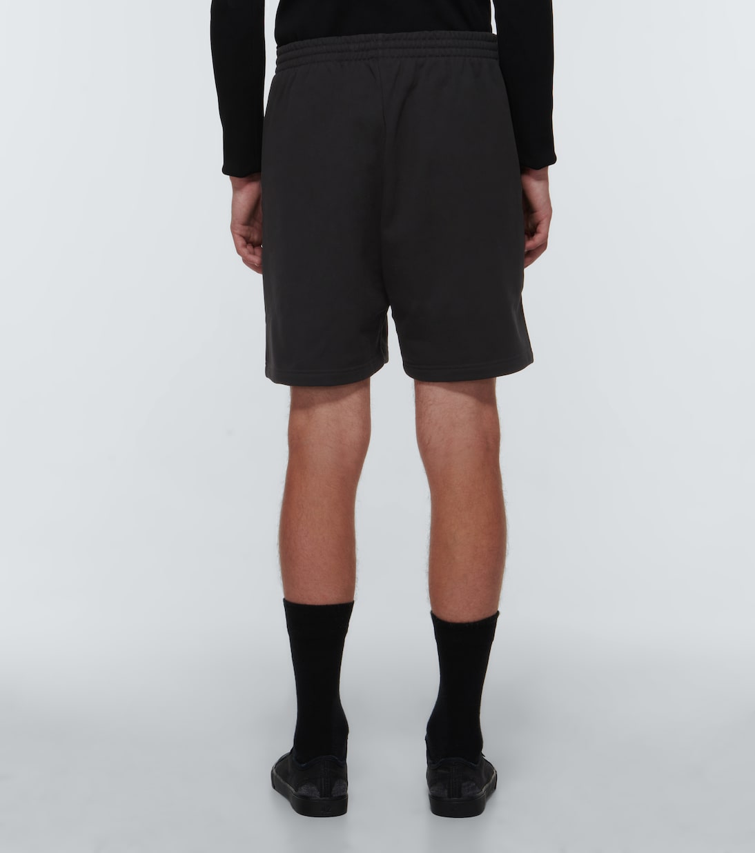 Bedruckte Shorts aus Baumwoll-Jersey | Balenciaga