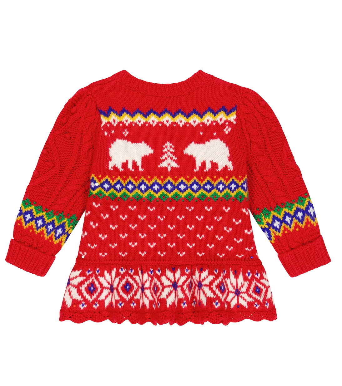 Baby - Cardigan in cotone e lana | Polo Ralph Lauren Kids