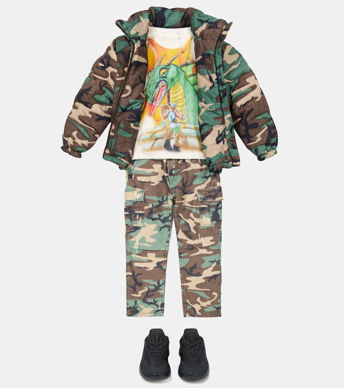 Cotton down jacket | ERL Kids