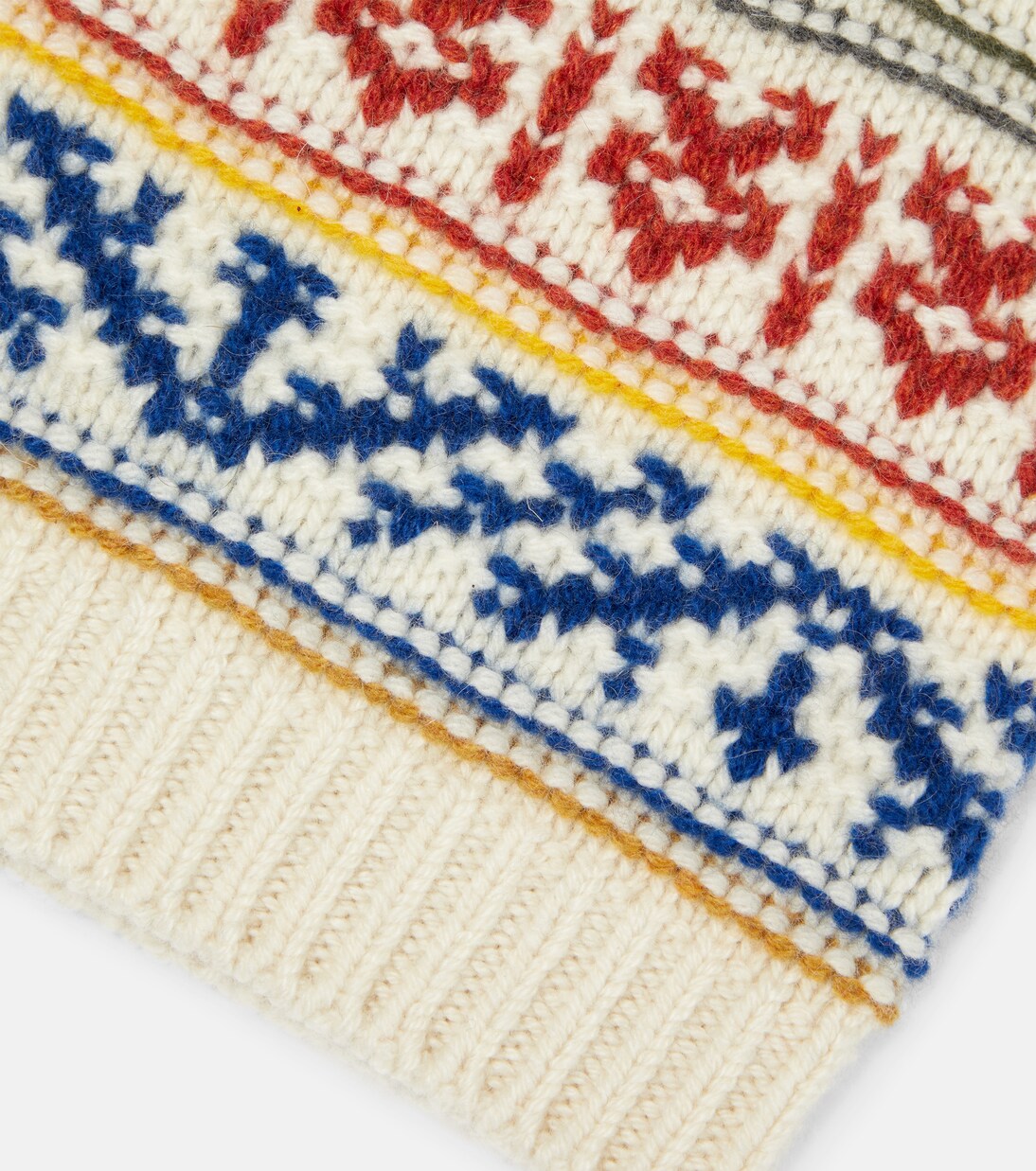 Bernina jacquard cashmere beanie | Loro Piana