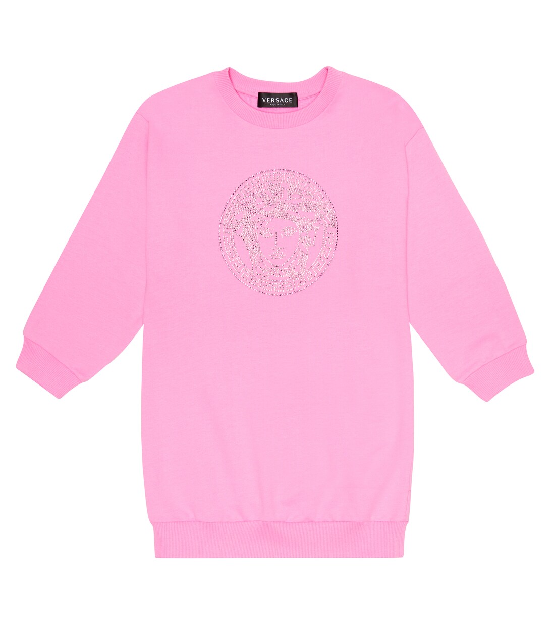 Medusa cotton dress | Versace Kids