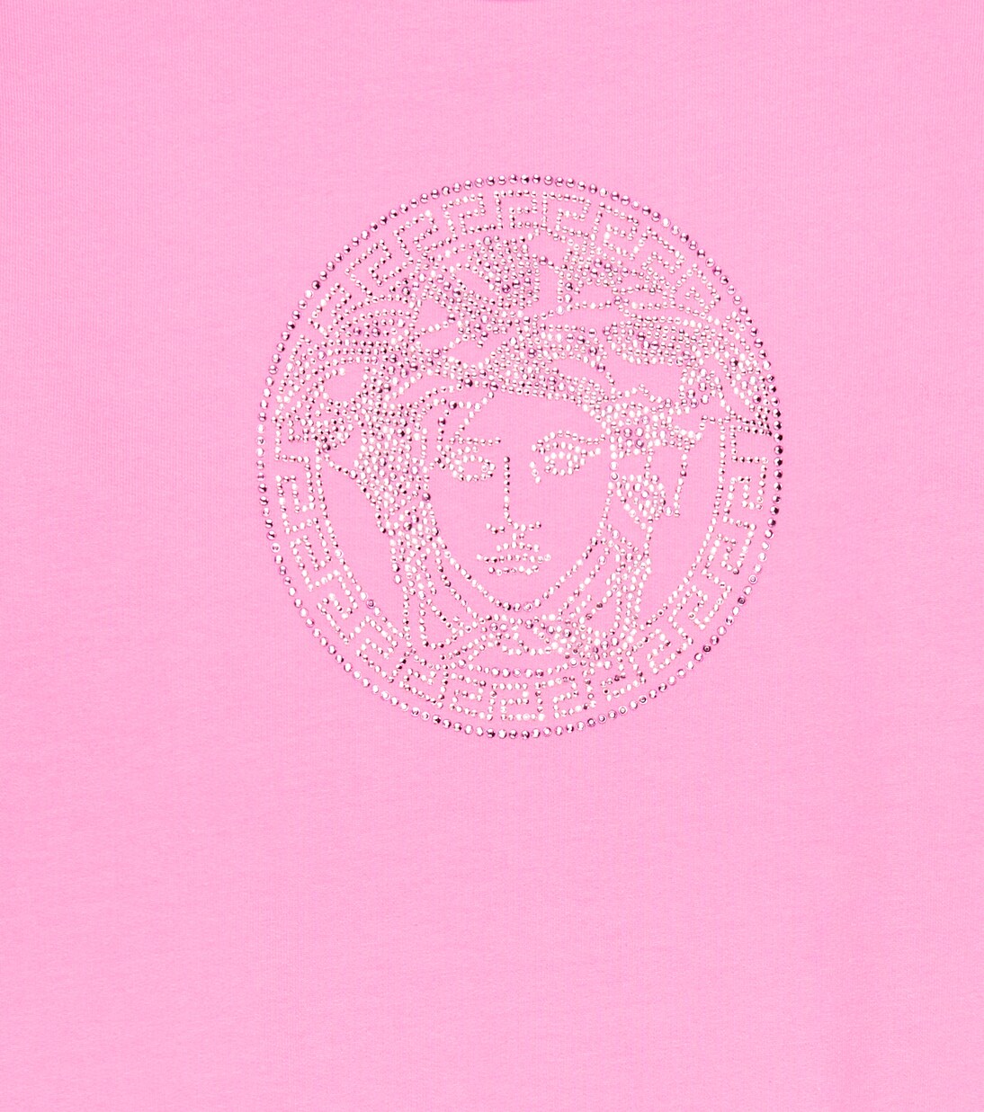 Medusa cotton dress | Versace Kids