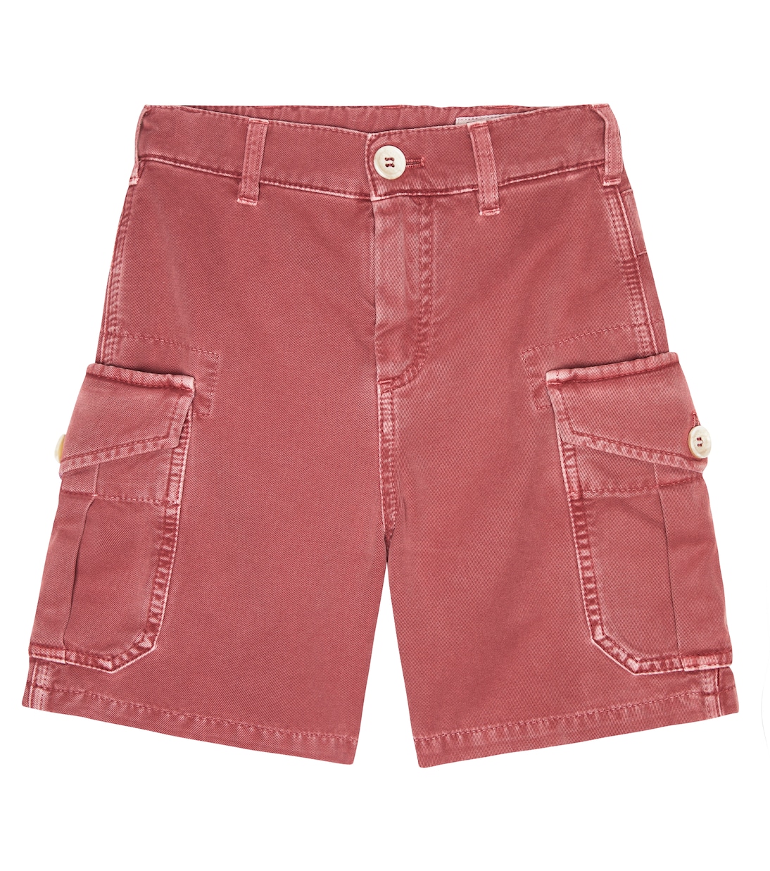 Bermuda-Shorts aus Baumwolle | Brunello Cucinelli Kids