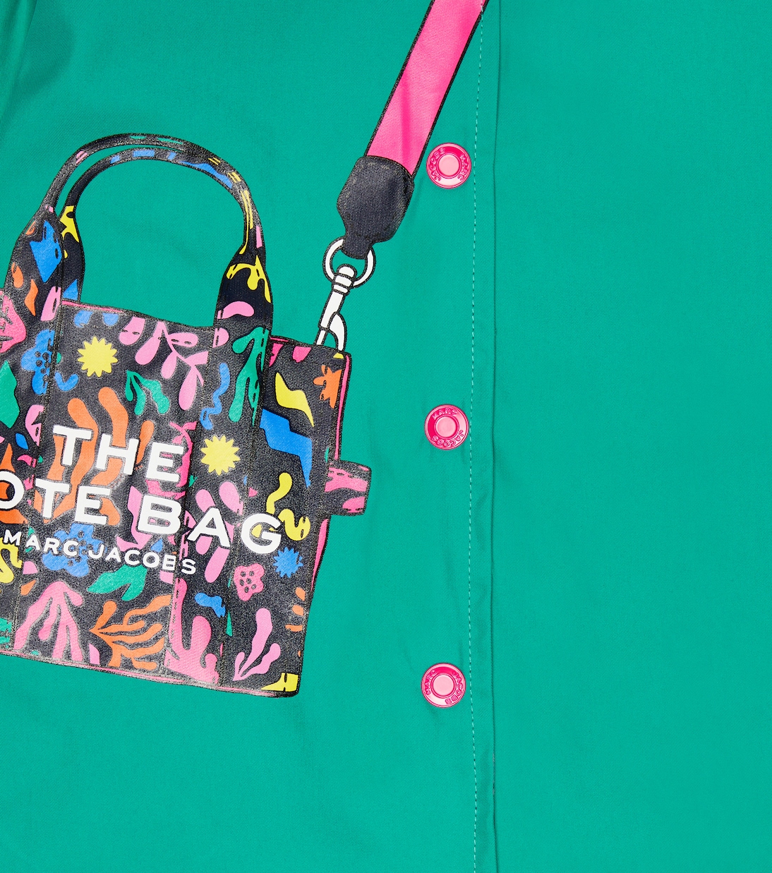 Printed cotton-blend coat | Marc Jacobs Kids