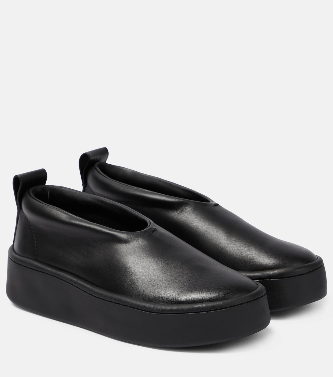 Slip-Ons aus Leder | Jil Sander