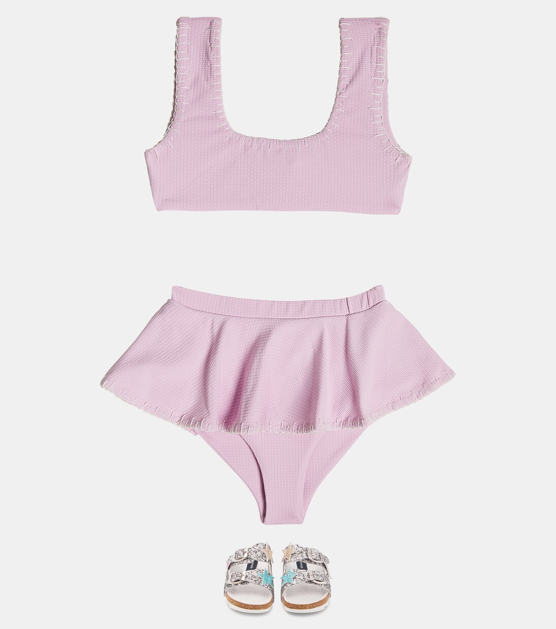 Trulli embroidered bikini bottoms | Marysia Bumby