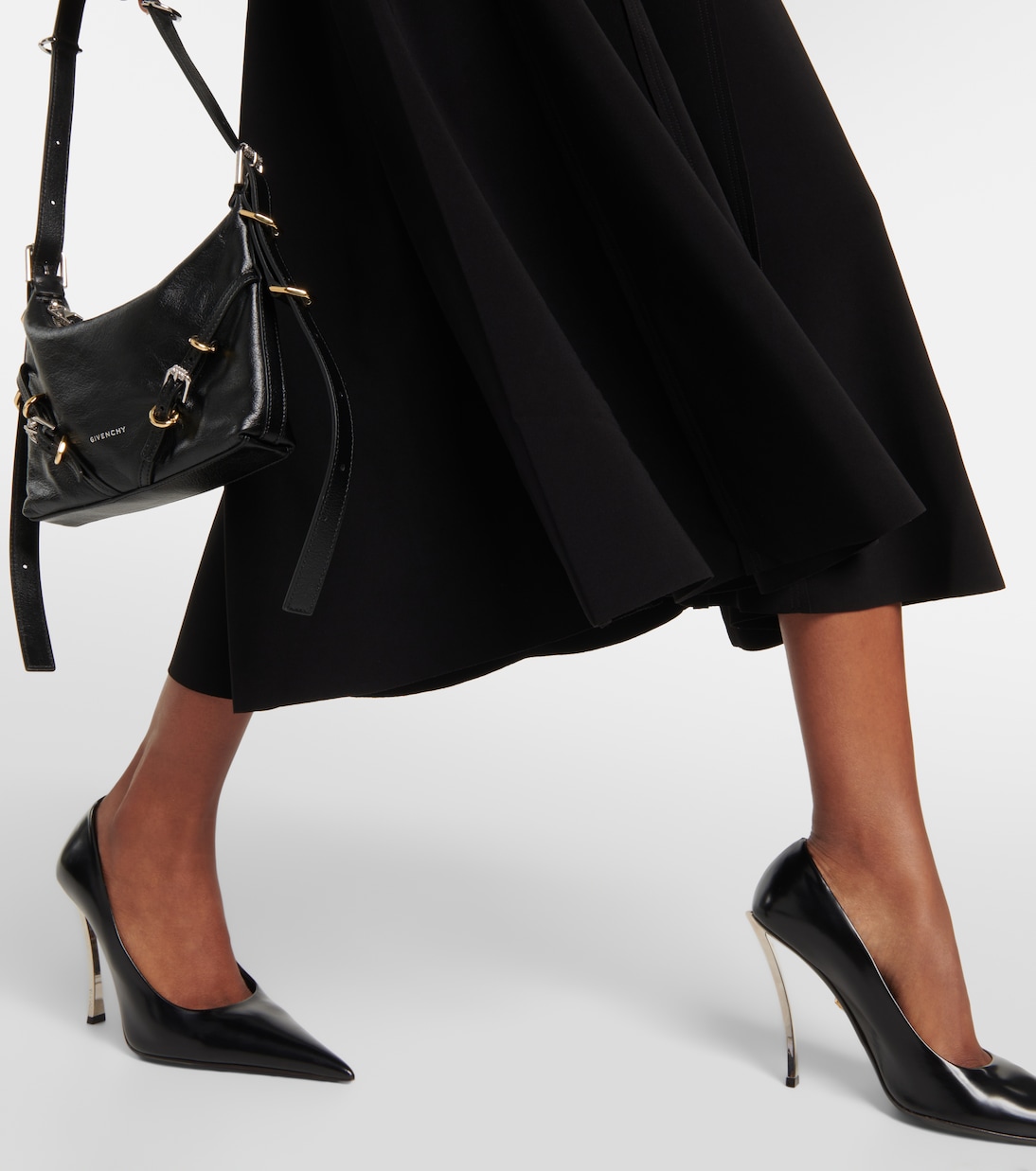 High-Rise-Midirock Grace aus Jersey | Norma Kamali