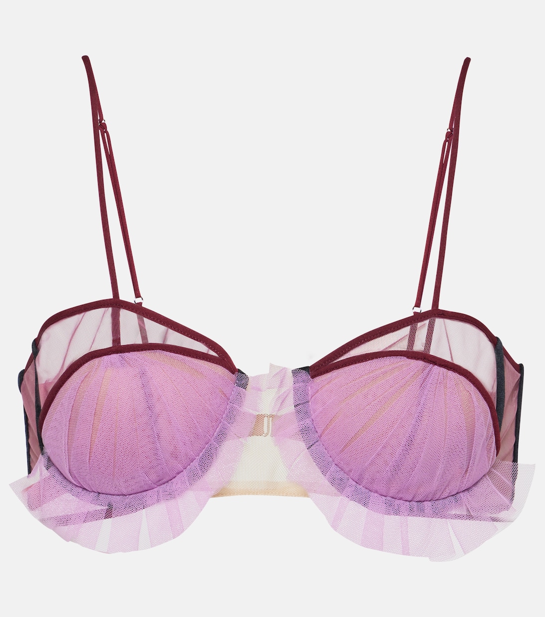 Exploding Flower tulle bra | Nensi Dojaka